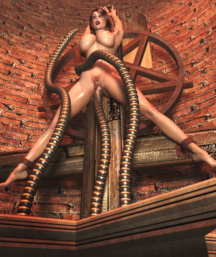 3d Tentacle Monster Porn - Cruel 3D Tentacle Attack Girls