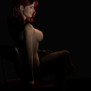 Naked in the darkness - girls images