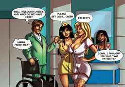 An der Klinik - Sex-Comics für Erwachsene
