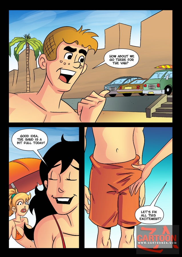 Archie Comics Gay Porn - Dude From Comics Bangs A Busty Babe