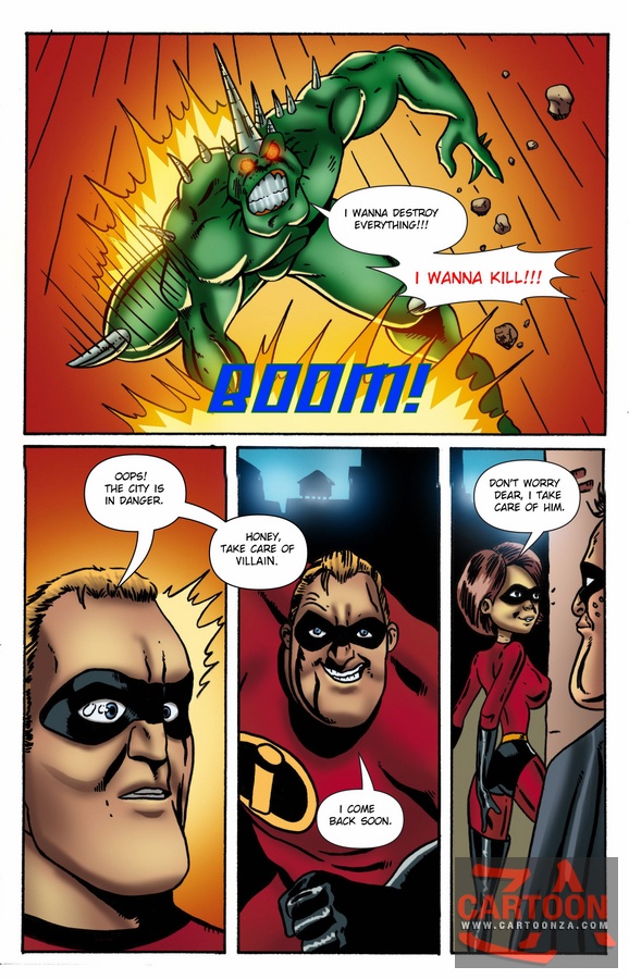 Elastigirl fucking with Syndrome comics - Cartoon Porn @ Hard Cartoon Porn