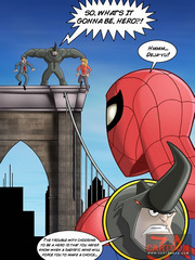 Antes de Spider-Man aventura sexual - comic