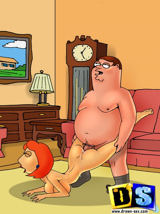 Famous Ass Toons - Peter Griffin Fucks His Wife In The Ass - Famous Toon Porn