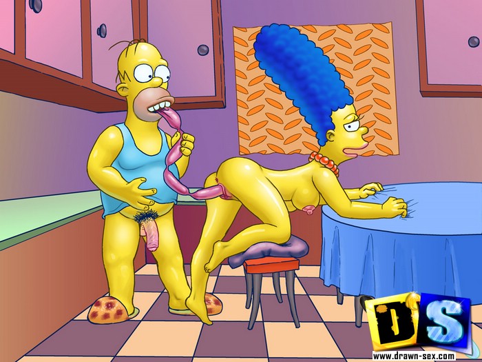 Toon Fuck - Simpsons Outdoor Fucking - Famous Toon Porn