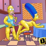Simpsons outdoor fucking - famous toon porn