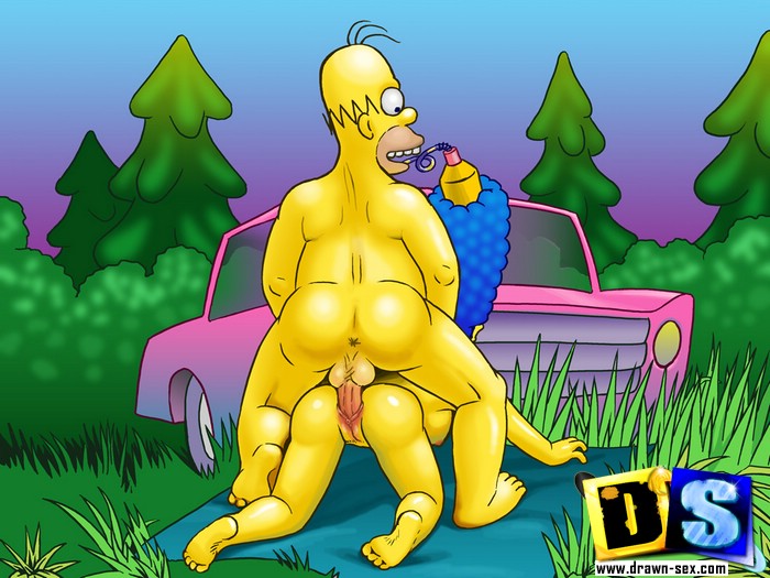 700px x 525px - Simpsons Outdoor Fucking - Famous Toon Porn