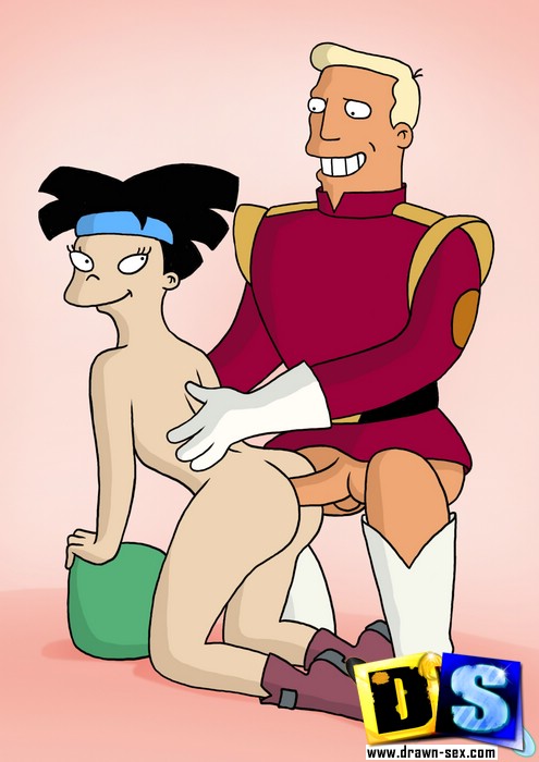 Sexy Babe Leela From Futurama Fucked - Adult Cartoon Xxx