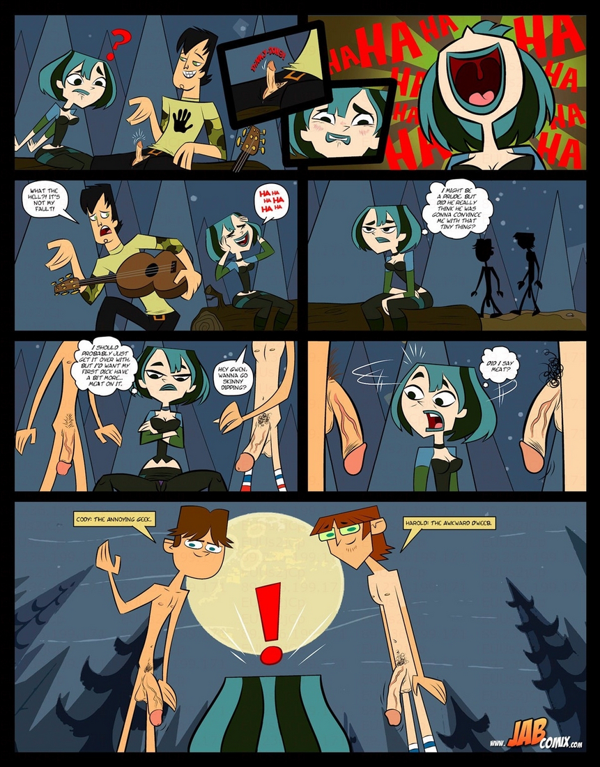 Famous Toons Gwen - Total Drama Adult Comics