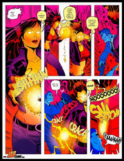 Omega Girl sexy comics by JAB