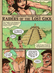 Raiders of the lost cock - hot girl with nice ass and big tits loves to suck fat dicks.