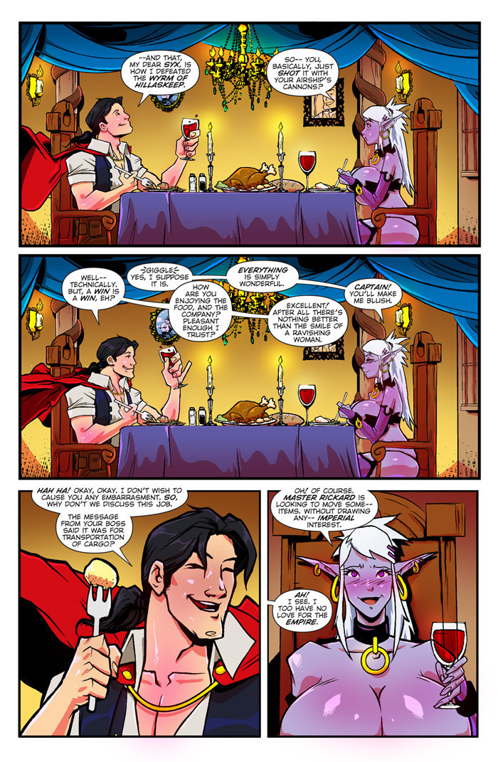 Fantasy Pirate Catgirl - Sex Comics