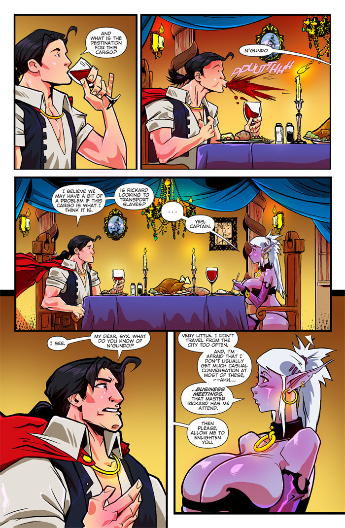 700px x 1071px - Fantasy Pirate Catgirl - Sex Comics