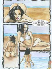 Sexo en una playa caliente xxx