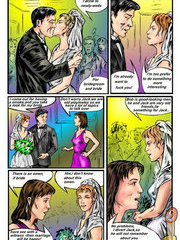 Hot wedding party sex - sex comics