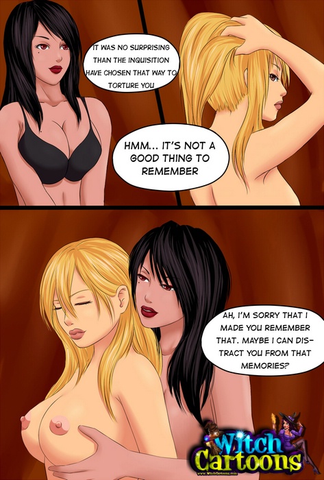 Lesbian Witch Porn - Lesbian witch comic story xxx - Sex Comics @ Hard Cartoon Porn