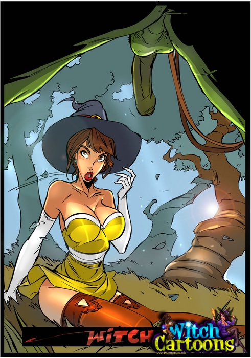Cartoon Oral Xxx - Blowjob by witch for a horny ogre - Sex Comics @ Hard Cartoon Porn